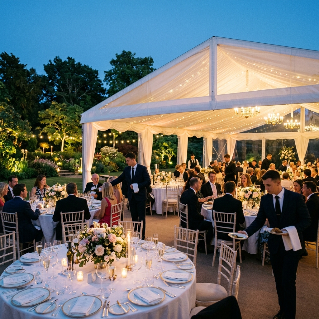 Luxury Catering Setup